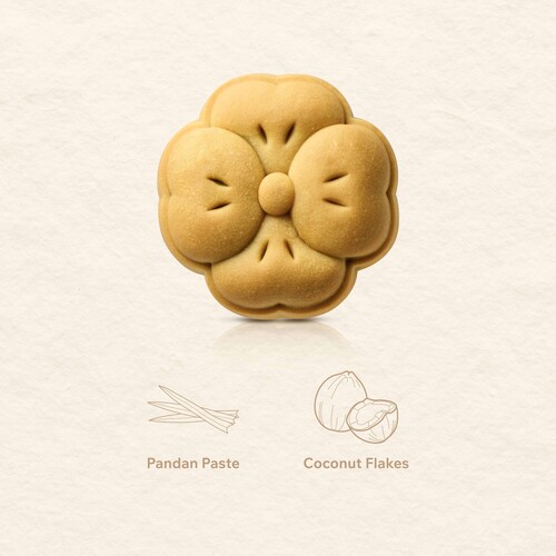 Multi Layer Mooncake - Pandan Mung Bean